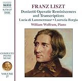 DONIZETTI OPERATIC REMINISCENCES AND TRANSCRIPTION image