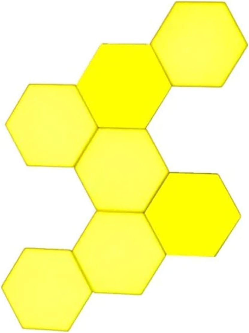 Ceiling Lights Lifesmart LS160 7 PCS Creative Geometry Assembly Intelligent Control Panel Light led Panel led Light Light Fitting