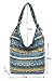 SOSUSHOE Womens Sling Crossbody Bag Hippie Hobo Shoulder Bag Large Casual Cotton Handbag