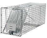 Havahart 1079 Live Animal Professional-Style One-Door Raccoon, Groundhog, Opossum, and Stray Cat Cage Trap