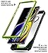 Poetic Galaxy Note 9 Case, Guardian [Scratch Resistant Back] [360 Degree Protection] Full-Body Rugged Clear Hybrid Bumper Case with Built-in-Screen Protector for Samsung Galaxy Note 9 Green