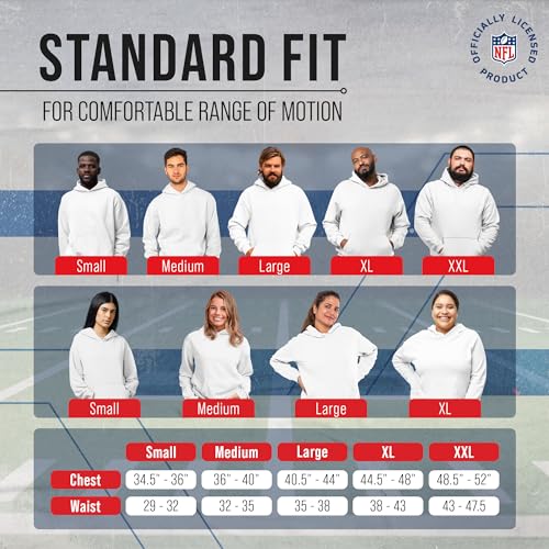 Team Fan Apparel Adult NFL Diagonal Fade Fleece