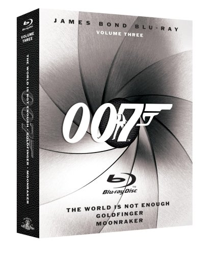 James Bond Blu-Ray Collection - Vol. 3: Moonraker, The World Is Not Enough, Goldfinger