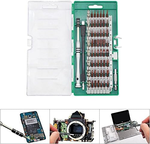 60 in 1 Precision Screwdriver Set, 56 Bit Hand Tools Magnetic Drive Kit, Professional Electronics Repaire Tool Kit for iPhone, Cell Phone, Tablet, Macbook, Xbox, PC, Ipad and Other Electronic
