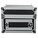 Seismic Audio - SAMRC-4U - 4 Space Rack Case with Slant Mixer Top - PA/DJ Pro Audio Road Case