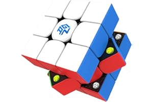FUNNXYZ GAN 356 M, 3x3 Magnetic Speed Cube Stickerless Gans 356M Magic Cube Gan Cube (Lite ver. 2020, no Extra GES)