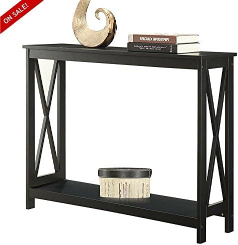 Hallway Console Table Narrow Black Accent Foyer Home Decorative Elegant Living Room Entryway Unique Contemporary Entrance Storage Shelf Modern Classic Sofa Console Minimal and eBook by NAKSHOP