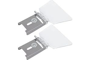 DOMIGARD Bench Grinder Eye Shield, Bench Grinder Guards, Bench Grinder Safety Shields, 2 Pcs Grinder Eyeshield Replacement Kit for Most Bench Grinders