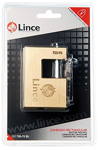 Lince – Brass Padlock Closure Metalico Lince 70 mm - Image 3