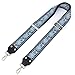 LIFEMATE Adjustable Replacement Guitar Strap Styled Handbag Purse Strap (Blue)
