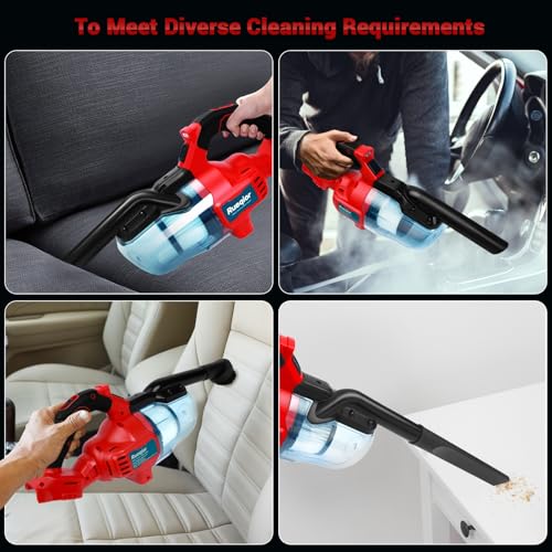 Cordless Vacuum Compatible with Milwaukee 18V Battery photo 10