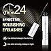Eyelash Growth Serum, Eyelash Booster Natural Eyebrow Lash Enhancer, Rapid Brow Growing Treatment for Long Thick Looking Fuller Lashes and Eyebrows