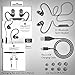 CELECITY Drive Bluetooth V.4.1 Wireless Sport Earbuds with Built-in Microphone | Noise-Cancelling HD Stereo Sound | Compatible with Apple, Android and Windows Devices