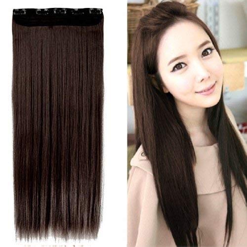 Fully Straight Hair Extension Synthetic Hair For Girls And Women