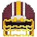 Washington Redskins 3D Brxlz - Helmet