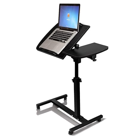 Amazon Com Portable Laptop Table Desk With Mouse Pad Adjustable