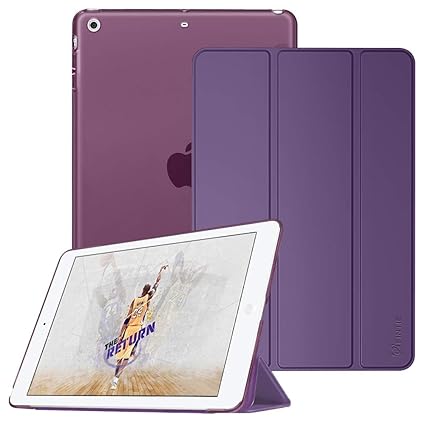 Fintie iPad Mini Hülle - Ultradünne Superleicht Schutzhülle mit transparenter Rückseite Abdeckung Cover mit Auto Schlaf/Wach 