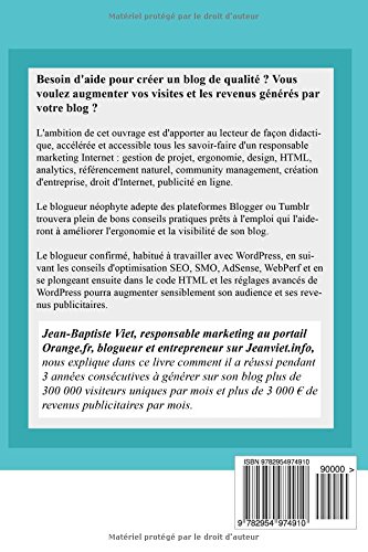 BlogBuster : Gagner de l'Argent avec un Blog (French Edition)