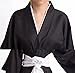 SSJ Kimono Robe Shinigami Bleach Cosplay Japanese Anime (US-L) Black