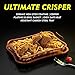 Gelinzon Copper Crisper Tray Oven Air Fryer Pan (Rhombus)