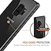 Trianium Clarium Galaxy S9 Case Hybrid Covers with Rigid PC Panel and Reinforced TPU Cushion [Ergonomic Shock-Absorbing] [Scratch Resistant] Bumper for Samsung Galaxy s 9 2018 Phone -Clear (TM000259)