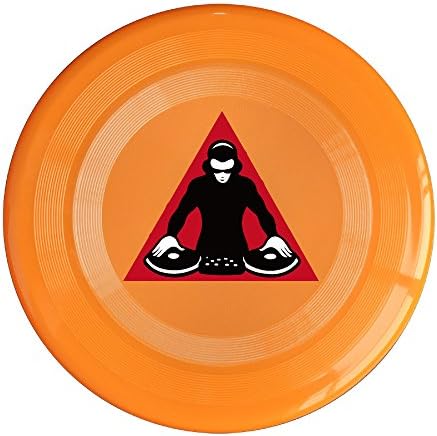 Dj Mix Plastic Flying Dics Flying Discs Orange