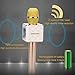 BONAOK Karaoke Microphone, Karaoke Mic Player for Android iPhone Apple PC or Smartphone(Gold)