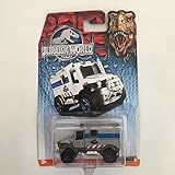 Matchbox Jurassic World Collectible 4 X 4 SCRAMBULANCE Vehicle - Gray