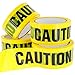 Caution Tape - Warning Tape for Law Enforcement, Construction, Public Works, Safety - 150 Ft Per Roll - 4 Rolls