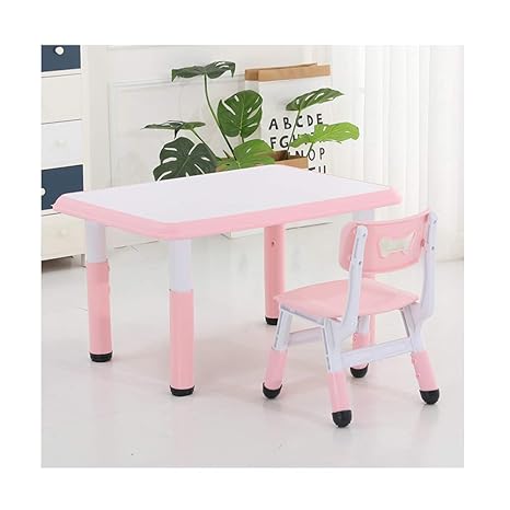Amazon Com Zhaohui Kids Table And Chairs Set Pp Plastic