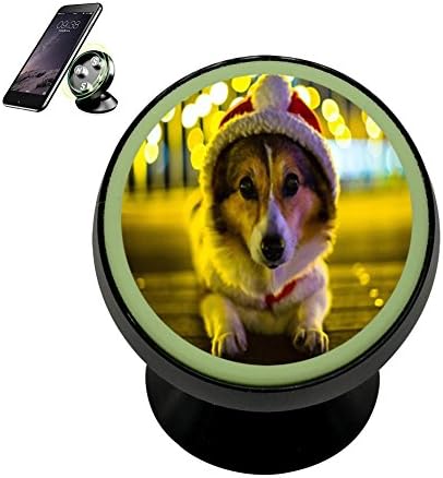 Vehicle Phone Mount Cool Dog Holder Magnetic Universal Cradle Stand Car Dashboard Mount Strong Magnets Smartphones Kit Women Men