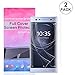 Sony Xperia XA2 Ultra Screen Protector (NOT GLASS), [2 PACK] KTtwo Full Coverage HD Clear TPU Film Cover Curved Edge Screen Protector for Sony Xperia XA2 Ultra 6 Inch Smartphone Anti-Bubble Film