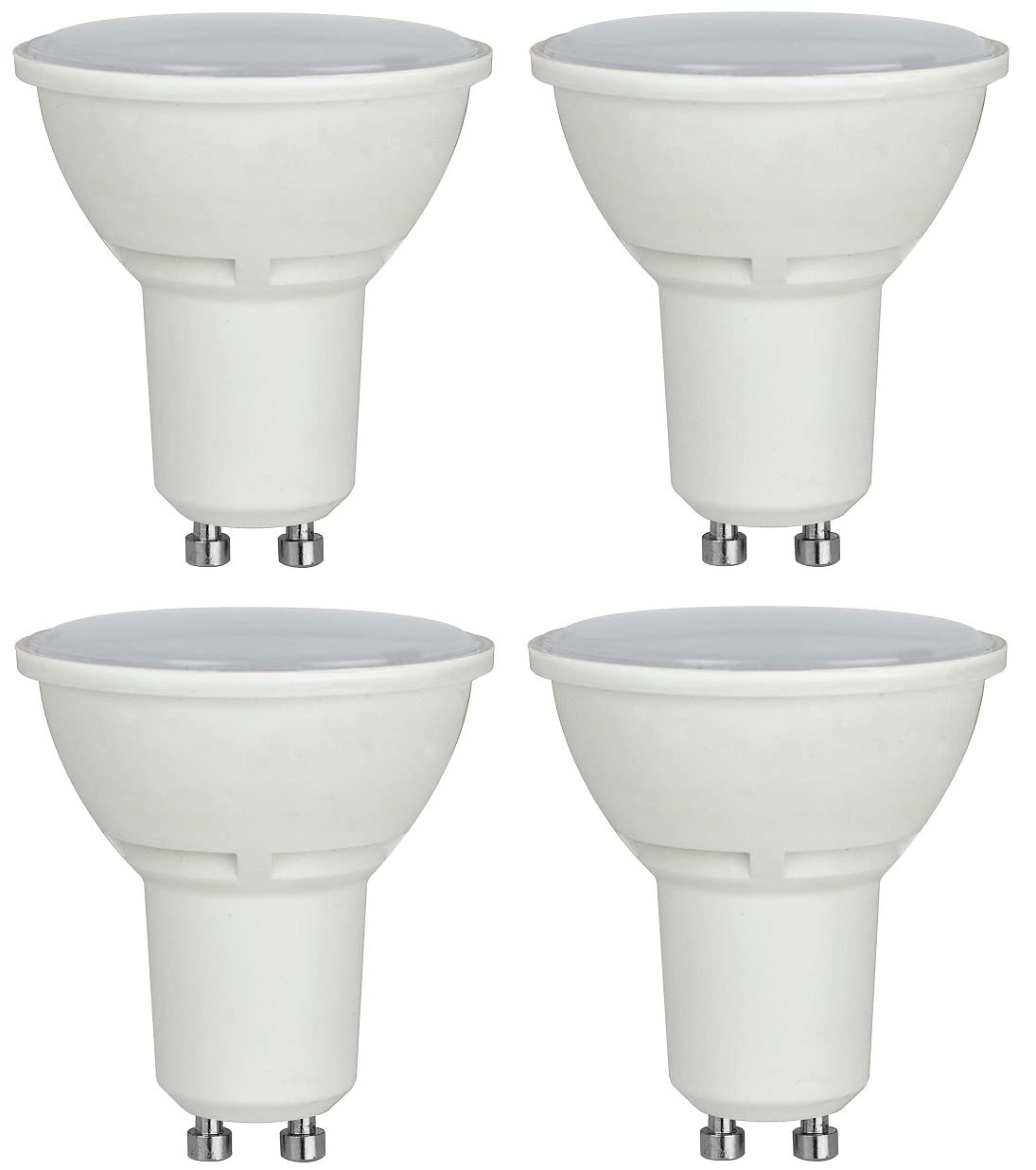 Status 4.5w = 50w = 345 lumens LED - GU10-100° - PA - Pearl - Day Light - 6500k - 4 pk Box - in Brown Box