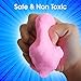 Twinkle Unicorn Unicorn Poop Slime, Large Size 10 oz, Fluffy Slime, Unicorn Poop, Rainbow Poop Slime