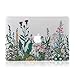 iDonzon Case for MacBook Air 13 inch (A1466/A1369, 2010-2017 Release), 3D Effect Matte Clear See Through Hard Cover & Keyboard Cover Only Compatible Older Version Mac Air 13.3 inch - Garden Flowers