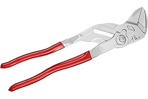 Channel Lock Pliers | Joint Pliers | Heavy Duty Locking Jaw Clamp Adjustable Ratchet Mechanism Eagle Mouth for Automotive Hom