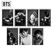 32Pcs BTS Love Yourself Tear Postcard Lomo Card Set with 10 Photo Clips 4 Meter String 1 3D Sticker