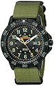 Timex Men's TW4B03600 Expedition Gallatin Green/Black Nylon Slip-Thru Strap Watch