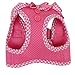 Puppia Vivien Vest Dog Harness Step-in All Season Mesh Cute No Pull No Choke Walking Training for Small Dog, Pink, Medium