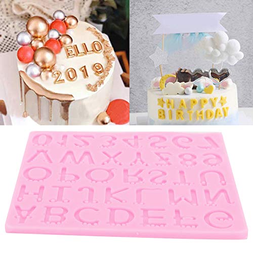 Letters Siliconen Mallen Nummer Alfabet Patroon Siliconen Mal voor DIY Chocolade Fondant Taart Decoratie voor DIY… - Afbeelding 5