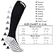 Compression Socks for Men & Women the Graduated Boost Performance, Speed Up Recovery, Better Blood Circulation. Best for Running, Flight Travel, Hiking, Nurse and Maternity Pregnancy