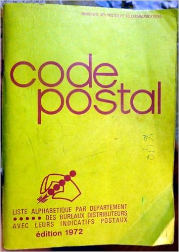 Amazon Fr Code Postal Liste Alphabetique Par Departement Des Bureaux Distributeurs Avec Leurs Indicatifs Postaux France Ministere Des Postes Et Telecommunications Livres