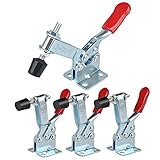 E-TING 4pcs Hand Tool 201B Toggle Clamp 198Lbs