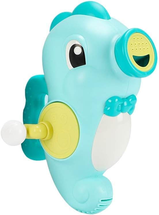 Baby Bath Toys, Seahorse Shape Water Spray Toy Handcranked Kids