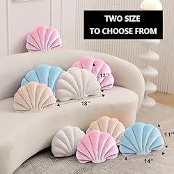 XIAIJIA Seashell Decorative Pillow Shell Shaped