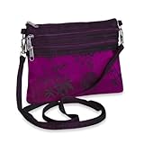 3 Zip Messenger - Silk Jacquard