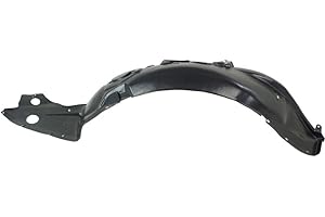 Evan Fischer Fender Liner Front, Driver Side Compatible with 2006-2009 Ford Fusion, Fits 2006 Lincoln Zephyr, Fits 2006-2009 Mercury Milan Plastic Material - FO1250136