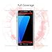 Galaxy S7 Edge Screen Protector [2-Pack], Protectify Full Screen Coverage 3D PET HD Screen Protector Film for Samsung Galaxy S7 Edge -Black