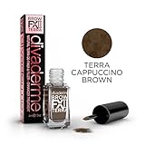 Divaderme Brow FX II Terra - 100% Natural Terra Eyebrow De-Finer & Filler Enhancer Treatment (Terra Cappuccino)