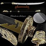 GLW Sword Horse Saber Broadsword Waist Knife Kobuse